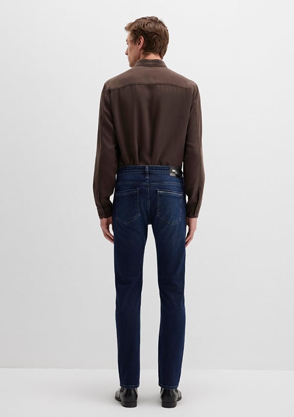 Mavi JAKE Dusty Midnight Mavi Black Denim Erkek Kot Pantolon