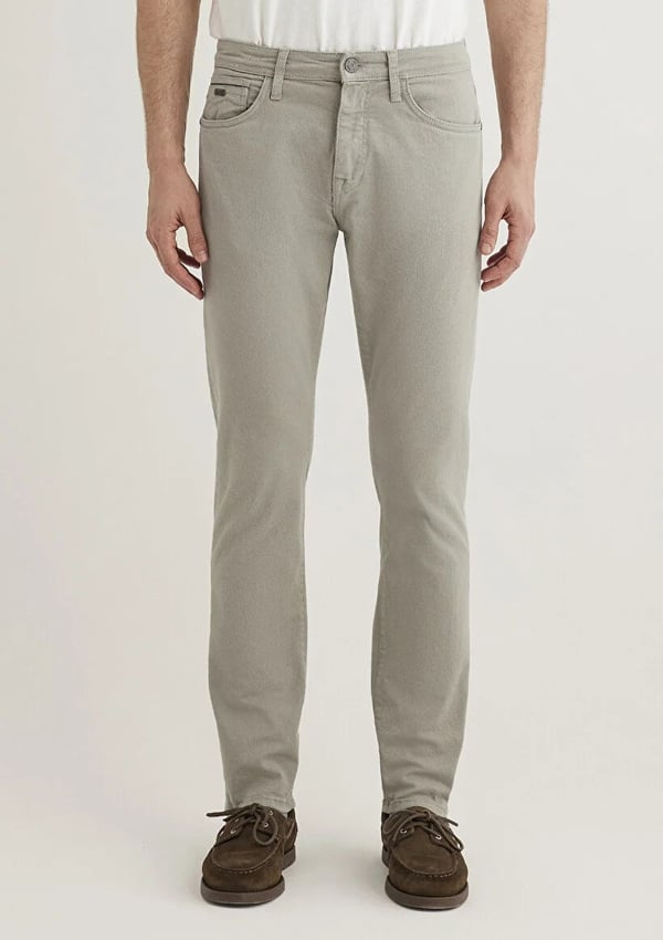 Mavi JAKE Forest Fog Mavi Black Bej Erkek Kot Pantolon