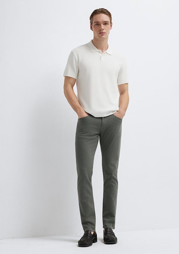 Mavi JAKE Green Gables Colored Comfort Haki Erkek Kot Pantolon