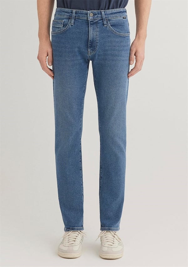 Mavi JAKE Indigo Blue Lux Black Denim Erkek Kot Pantolon