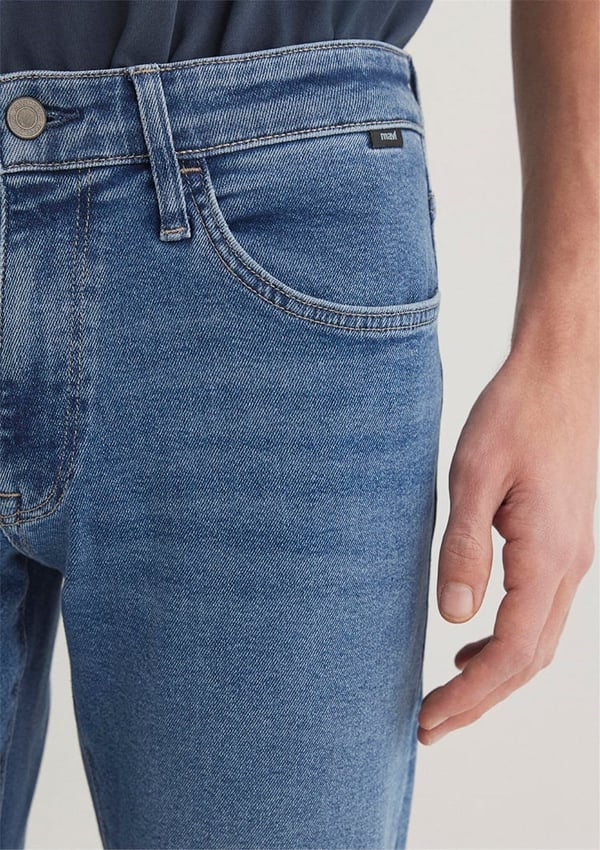 Mavi JAKE Indigo Blue Lux Black Denim Erkek Kot Pantolon