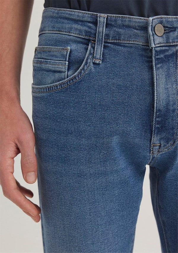 Mavi JAKE Indigo Blue Lux Black Denim Erkek Kot Pantolon