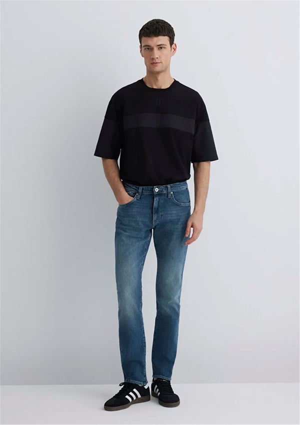 Mavi JAKE Mavi Pro Indigo Puslu Comfort Lacivert Erkek Kot Pantolon