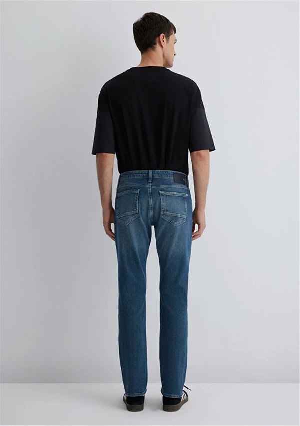 Mavi JAKE Mavi Pro Indigo Puslu Comfort Lacivert Erkek Kot Pantolon