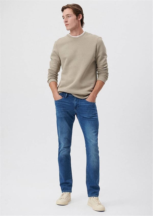 Mavi JAKE Mıc Brushed Sporty Denim Erkek Kot Pantolon