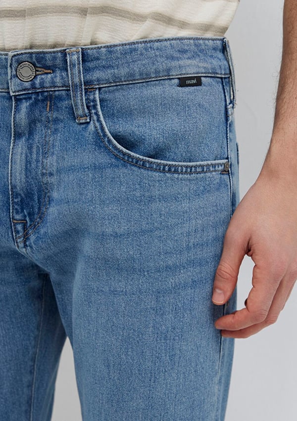 Mavi JAKE Mid Vintage Premium Blue Denim Erkek Kot Pantolon