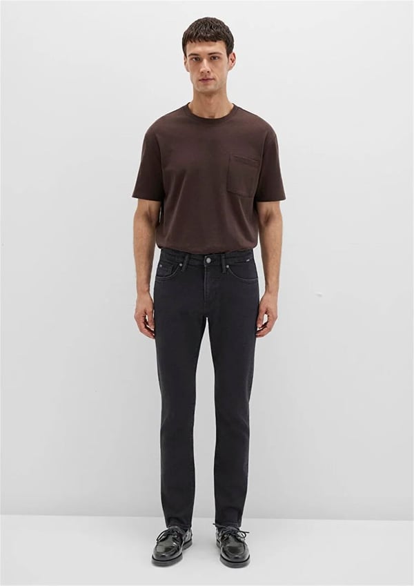 Mavi JAKE Washed Black Classic Comfort Denim Erkek Kot Pantolon