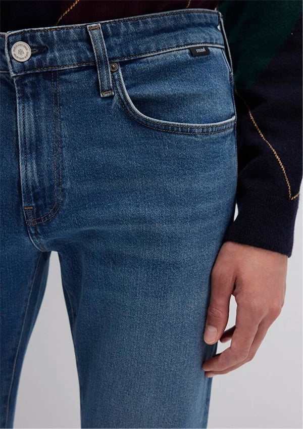 Mavi JAMES Classic Denim Indigo Mavisi Puslu Denim Erkek Kot Pantolon