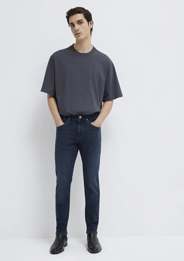 Mavi JAMES Foggy Dark Indigo Mavi Pro Lacivert Erkek Kot Pantolon