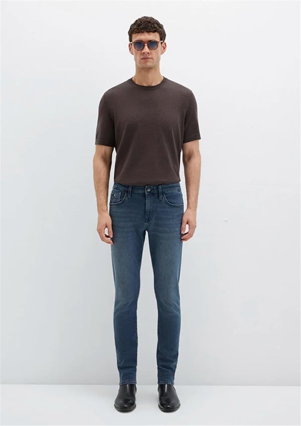 Mavi JAMES Foggy ink Mavi Black Denim Erkek Kot Pantolon