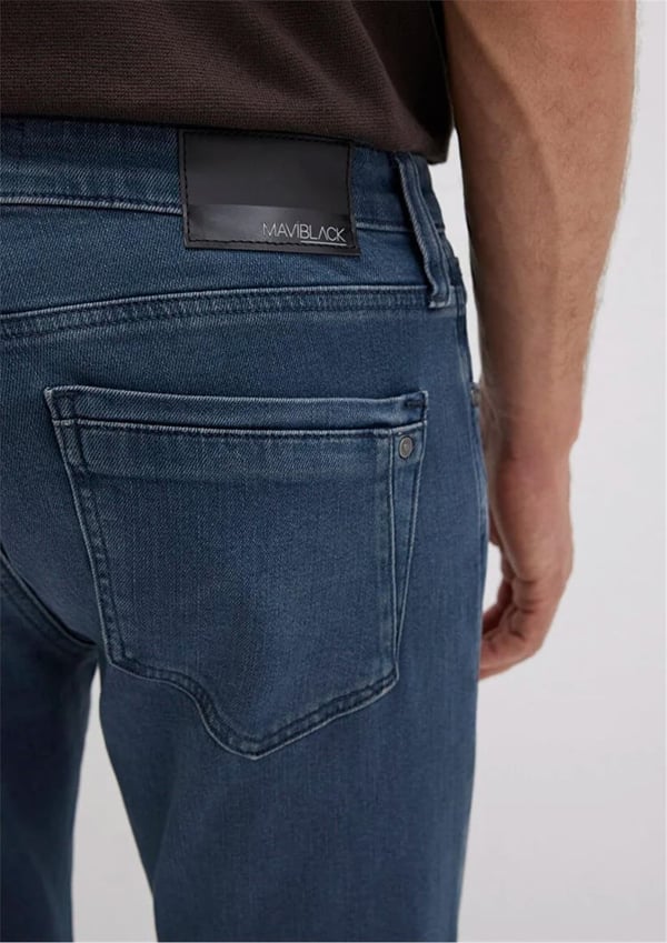 Mavi JAMES Foggy ink Mavi Black Denim Erkek Kot Pantolon