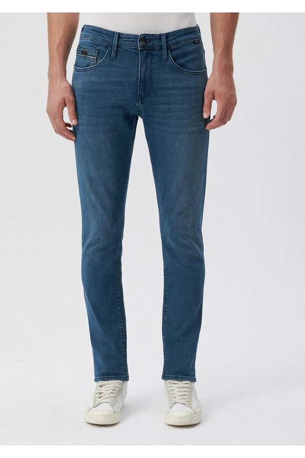 Mavi JAMES Forest Green Mavi Black Denim Erkek Kot Pantolon