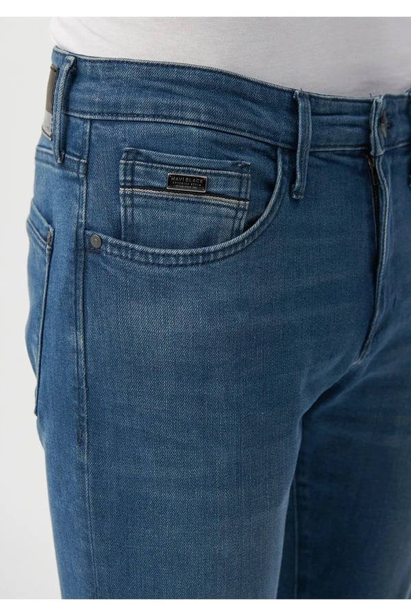 Mavi JAMES Forest Green Mavi Black Denim Erkek Kot Pantolon