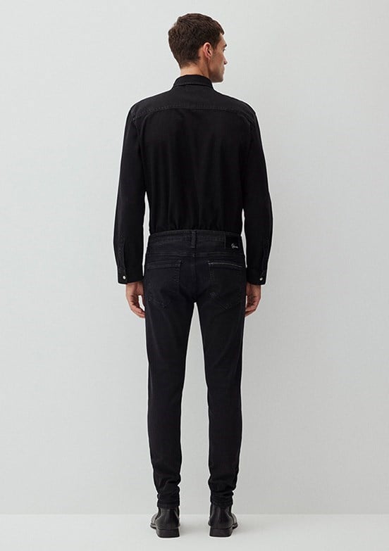 Mavi JAMES Lux Black Antrasit Siyah Erkek Kot Pantolon