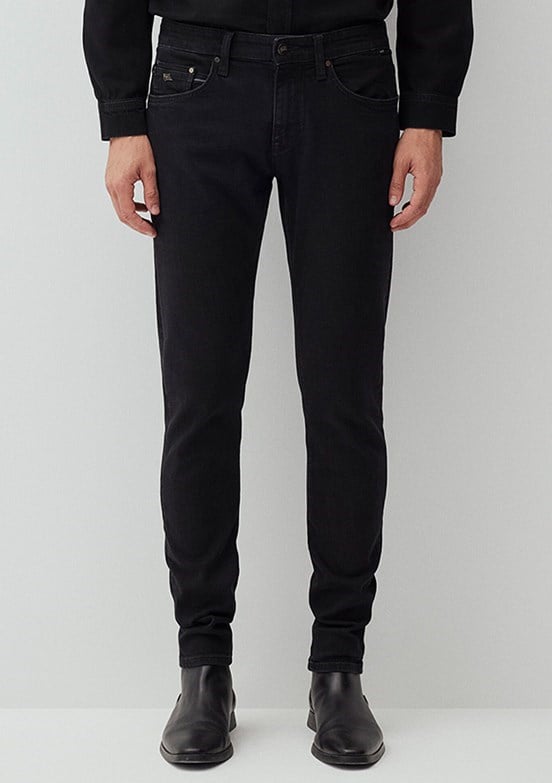 Mavi JAMES Lux Black Antrasit Siyah Erkek Kot Pantolon
