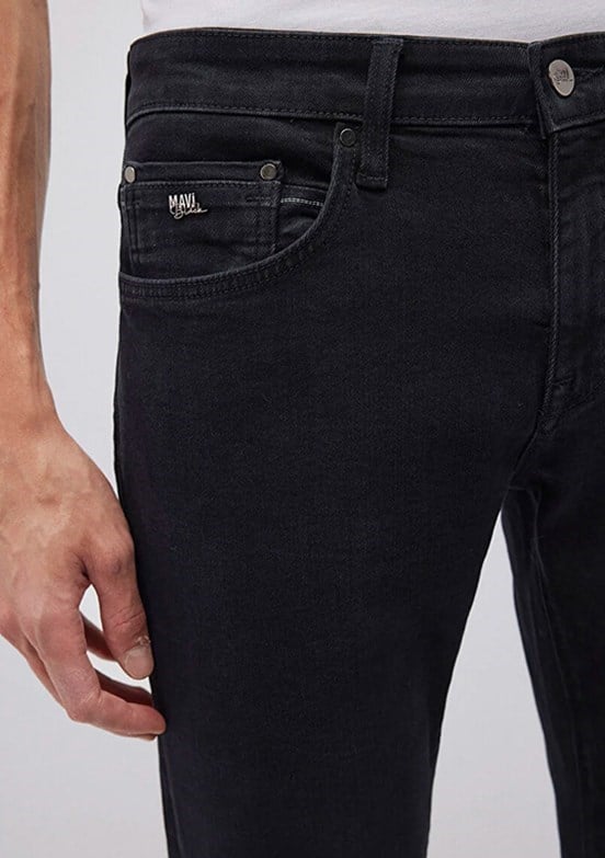 Mavi JAMES Lux Black Antrasit Siyah Erkek Kot Pantolon