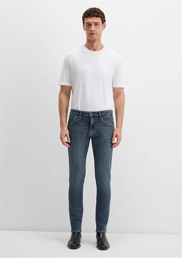 Mavi JAMES Mavi Black Puslu Koyu Mavi Denim Erkek Kot Pantolon