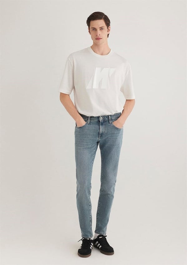 Mavi JAMES Shaded indigo Mavi Pro Denim Erkek Kot Pantolon