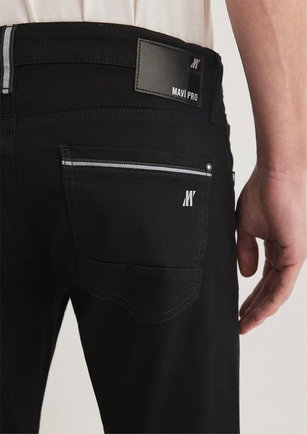 Mavi JAMES Zift Siyah Mavi Pro Siyah Erkek Kot Pantolon