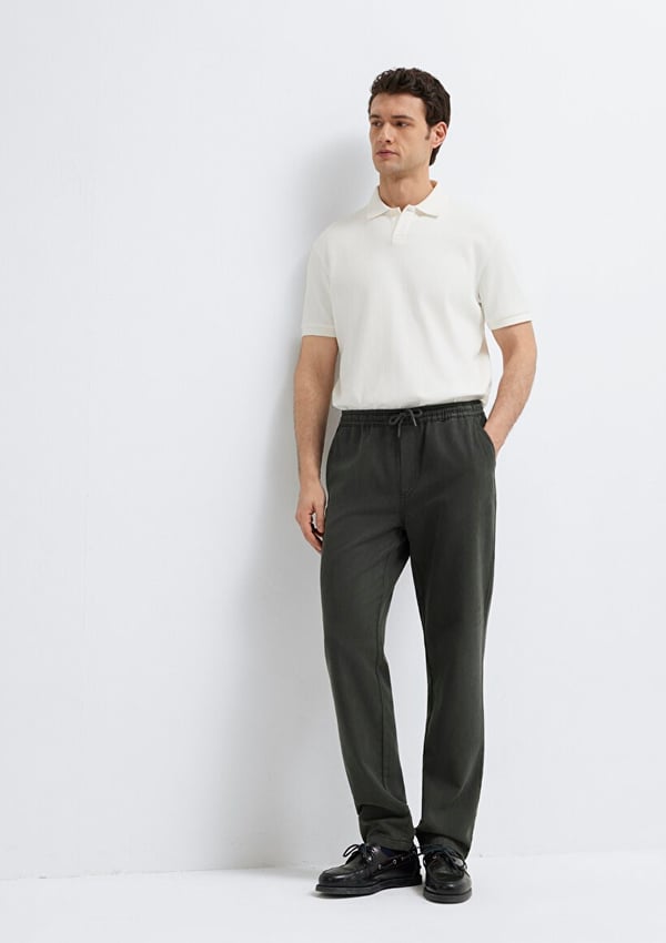 Mavi JOGGER PANTOLON Black Ink Haki Erkek Pantolon