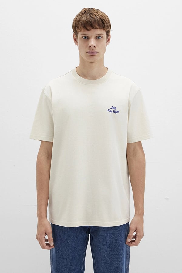 Mavi JOiN THE HYPE TİŞÖRT Acik Gri Gri Erkek T-Shirt