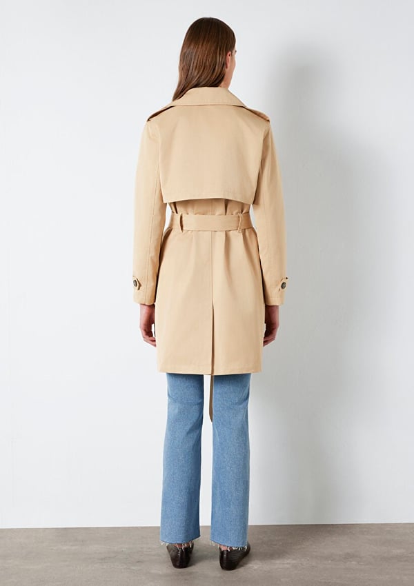 Mavi KADIN TRENCHCOAT Curd and Whey Bej Kadın Trençkot