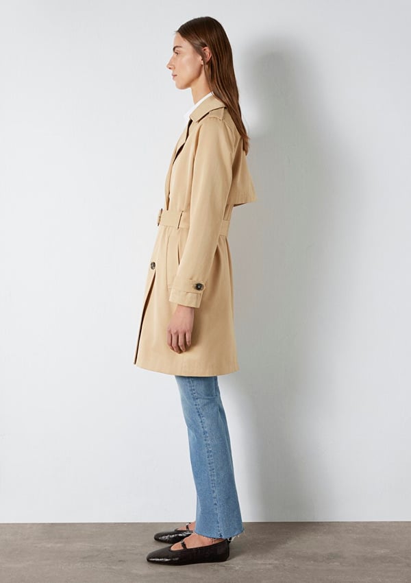 Mavi KADIN TRENCHCOAT Curd and Whey Bej Kadın Trençkot
