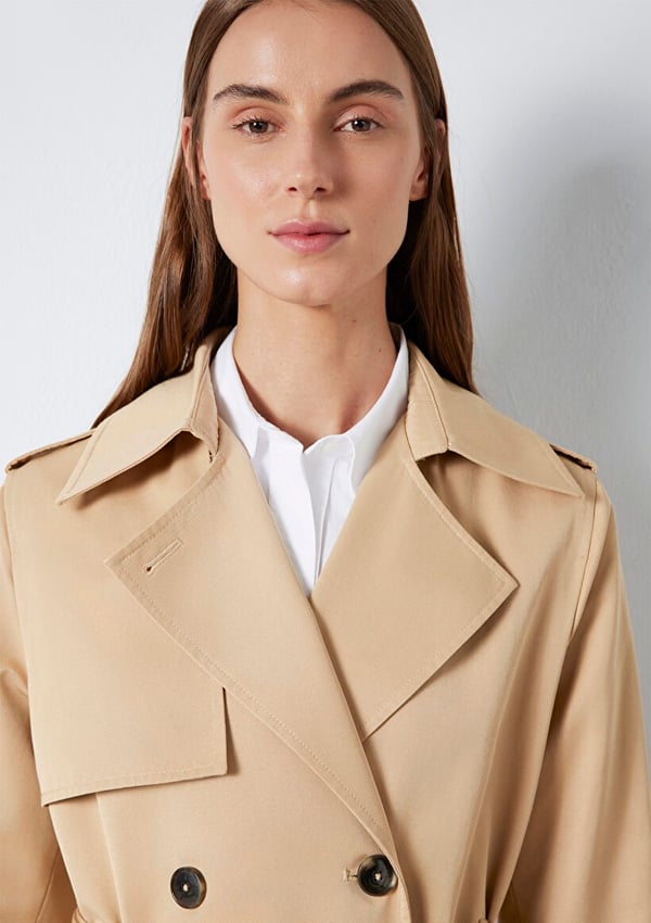 Mavi KADIN TRENCHCOAT Curd and Whey Bej Kadın Trençkot