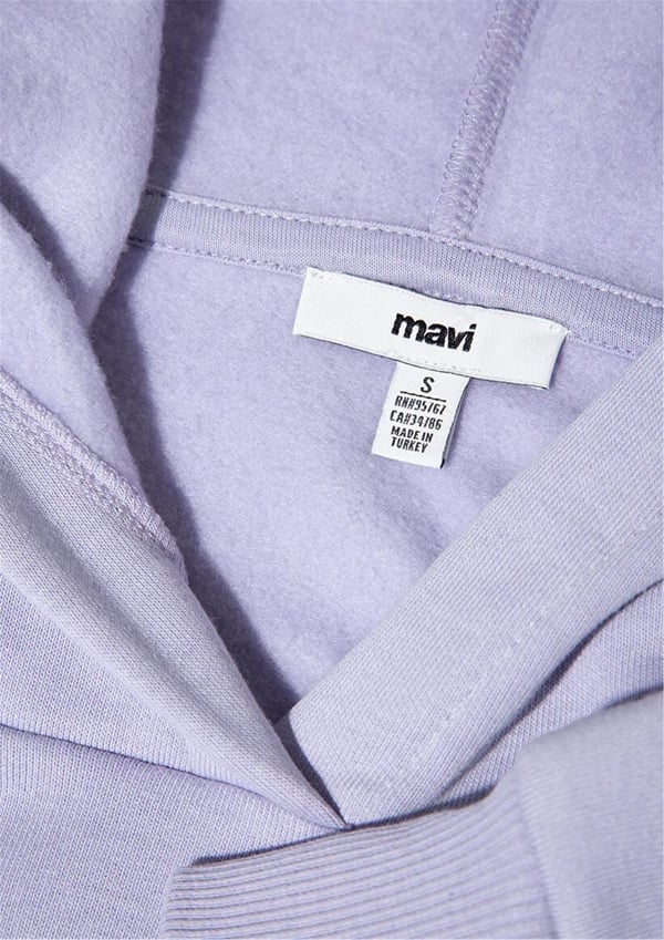 Mavi KAPiSONLU SWEATSHiRT Languid Lavender Lila Kadın Sweatshirt