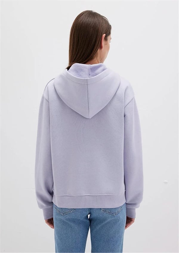 Mavi KAPiSONLU SWEATSHiRT Languid Lavender Lila Kadın Sweatshirt