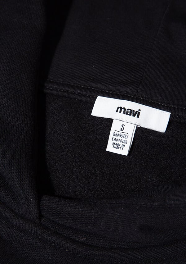 Mavi KAPiSONLU SWEATSHiRT Siyah Siyah Kadın Sweatshirt
