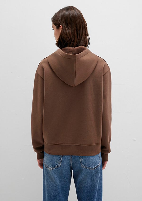Mavi KAPiSONLU SWEATSHiRT Toprak Kahve Kahverengi Kadın Sweatshirt