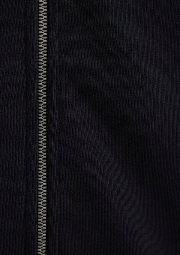 Mavi KAPÜŞONLU FULL ZIP SWEATSHIRT Siyah Siyah Erkek Sweatshirt