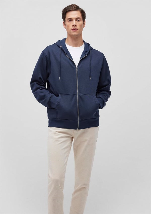 Mavi KAPÜŞONLU SWEATSHiRT Gece Lacivert Lacivert Erkek Sweatshirt
