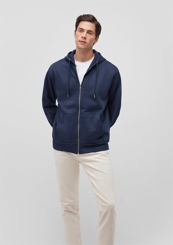 Mavi KAPÜŞONLU SWEATSHiRT Gece Lacivert Lacivert Erkek Sweatshirt