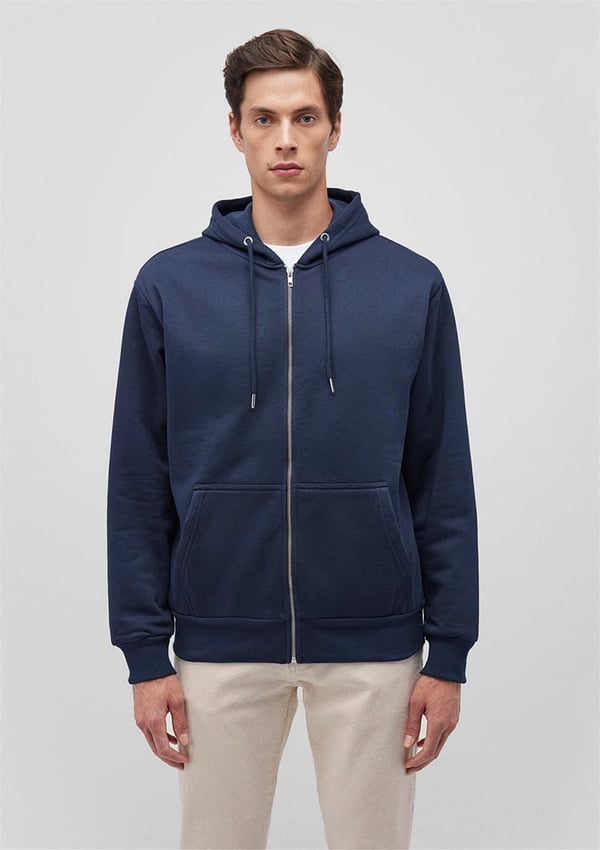 Mavi KAPÜŞONLU SWEATSHiRT Gece Lacivert Lacivert Erkek Sweatshirt