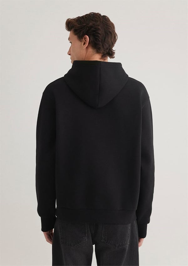 Mavi KAPÜŞONLU SWEATSHiRT Siyah Siyah Erkek Sweatshirt