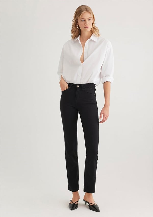 Mavi KENDRA Black GOLD NIGHTS Denim Kadın Kot Pantolon