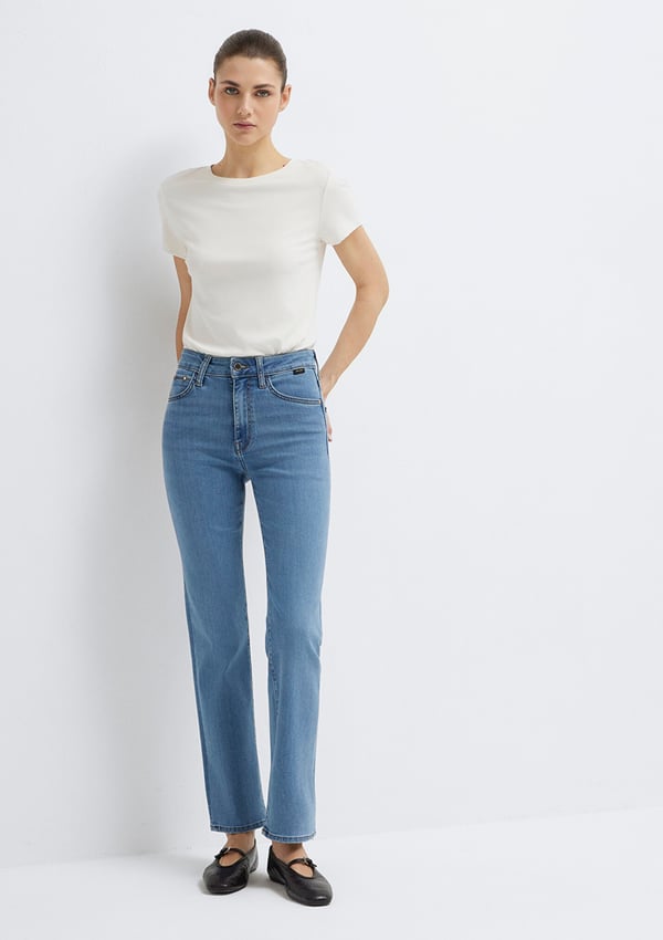 Mavi KENDRA Mid Brushed Gold Denim Kadın Kot Pantolon