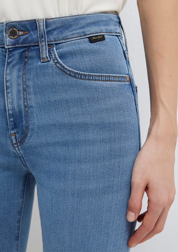 Mavi KENDRA Mid Brushed Gold Denim Kadın Kot Pantolon