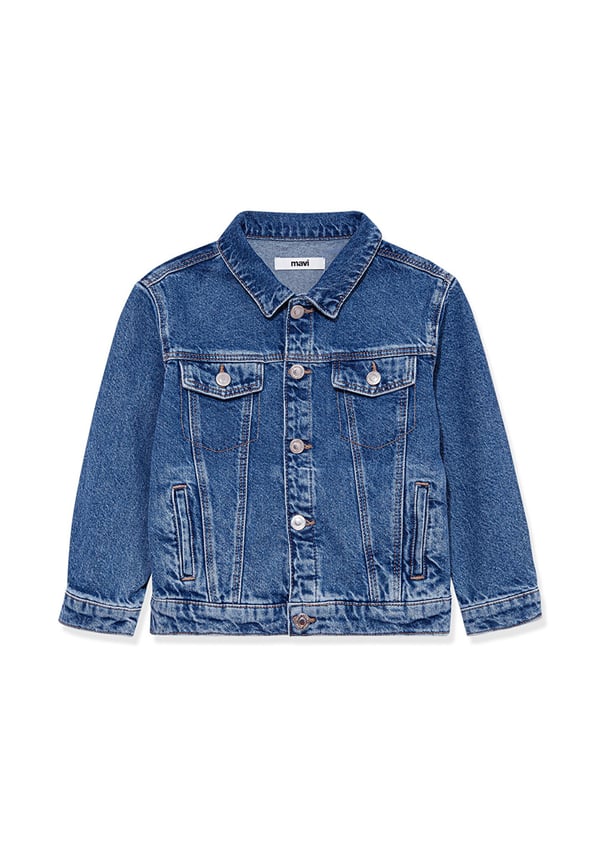 Mavi KENNIE Dark Blue Str Denim Erkek Çocuk Ceket