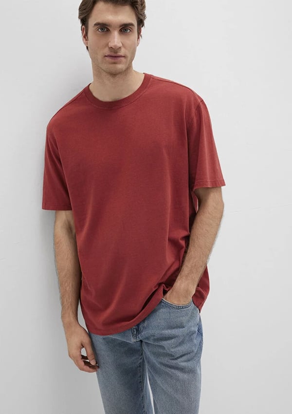 Mavi KiSA KOL TİŞÖRT Barn Red Kırmızı Erkek T-Shirt