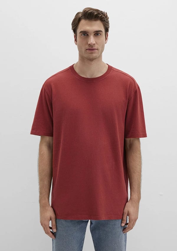 Mavi KiSA KOL TİŞÖRT Barn Red Kırmızı Erkek T-Shirt