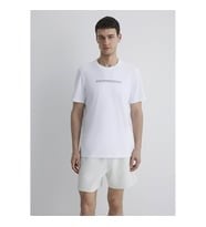 Mavi KISA KOL TİŞÖRT Beyaz Beyaz Erkek T-Shirt