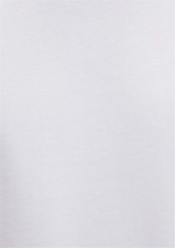 Mavi KiSA KOL TİŞÖRT Beyaz Beyaz Erkek T-Shirt