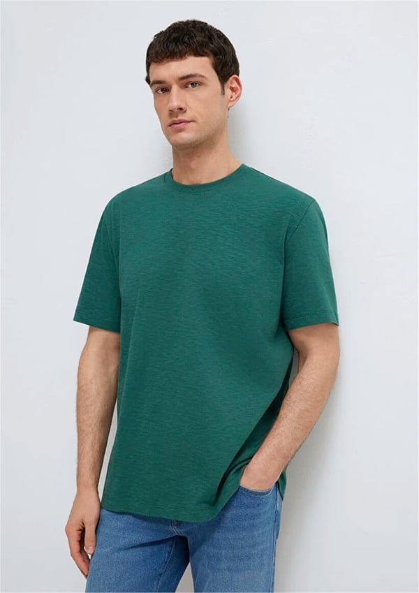 Mavi KiSA KOL TİŞÖRT Bistro Green Yeşil Erkek T-Shirt