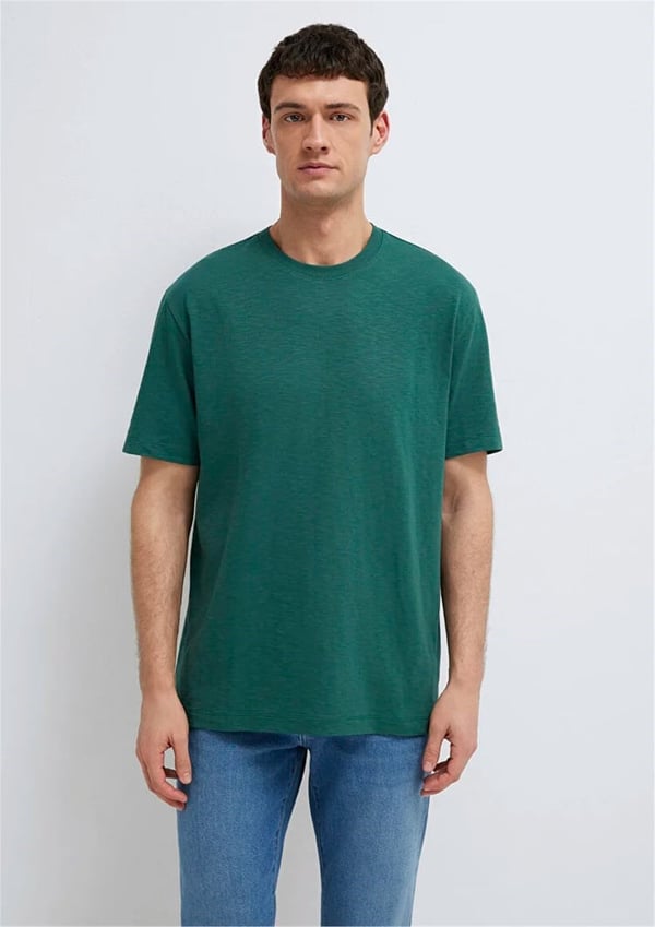 Mavi KiSA KOL TİŞÖRT Bistro Green Yeşil Erkek T-Shirt