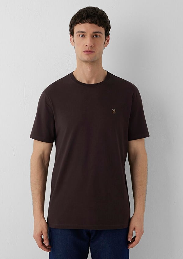 Mavi KISA KOL TİŞÖRT Chocolate Plum Kahverengi Erkek T-Shirt