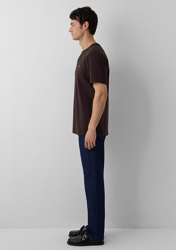 Mavi KISA KOL TİŞÖRT Chocolate Plum Kahverengi Erkek T-Shirt