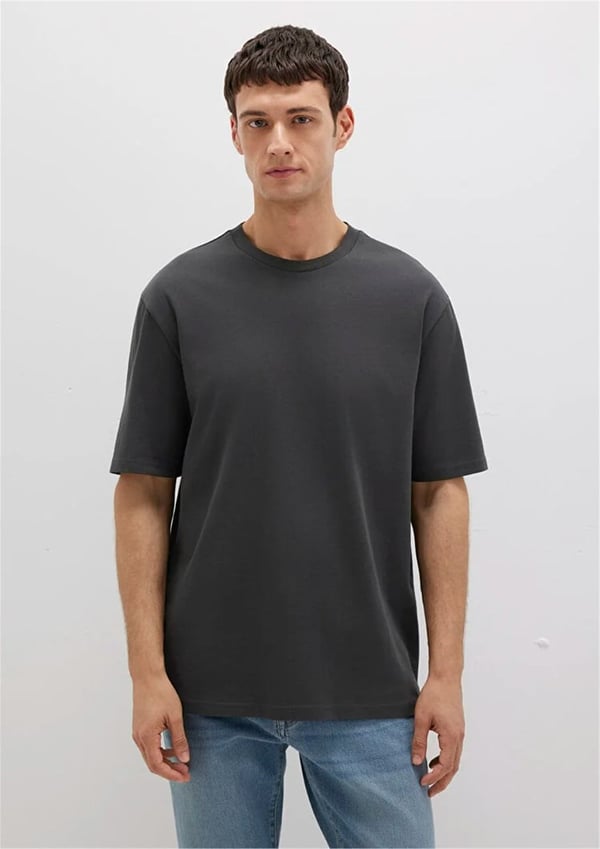 Mavi KiSA KOL TİŞÖRT Pirate Black Antrasit Erkek T-Shirt
